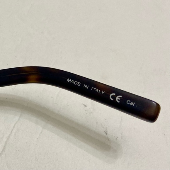 Saint Laurent, Italy Brown Tortoise Sunglasses 57#16 140 - Picture 10 of 14